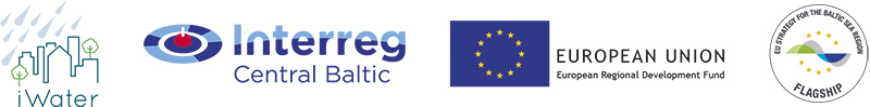 iWater project, Interreg CB and EU flag