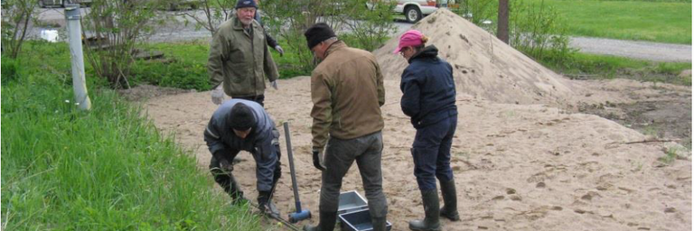 Construction of Nurmijärvi pilot soil filtration system