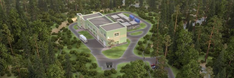 Project of the WWTP Molodezhnoye
