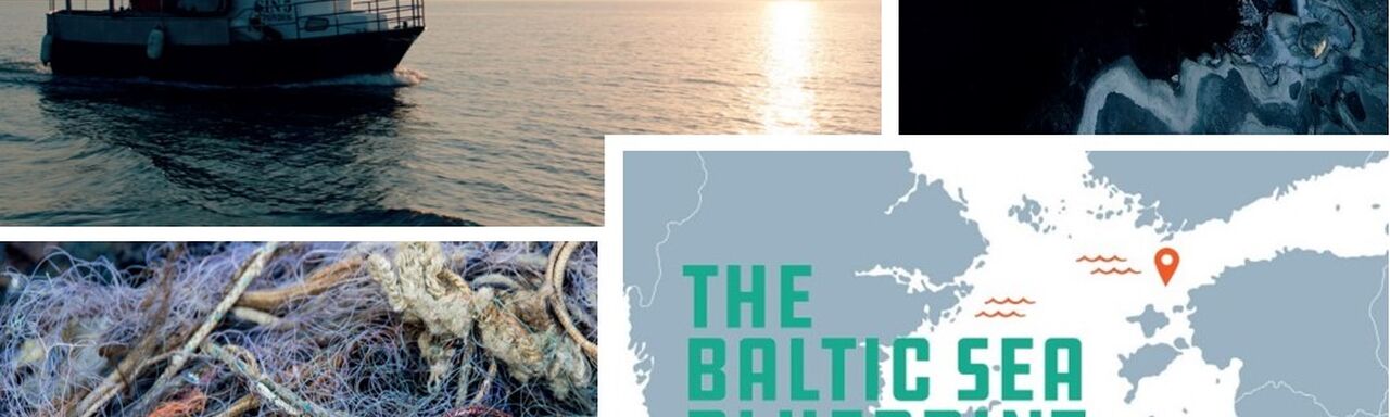Banner for the Baltic Sea Blueprint tool