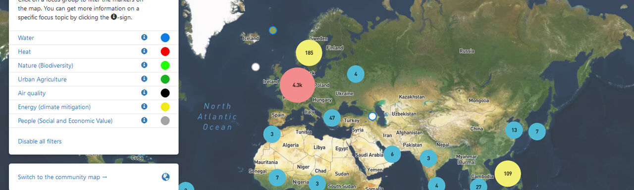 ClimateScan map