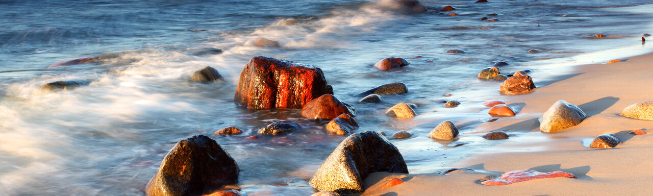 View of sea shore